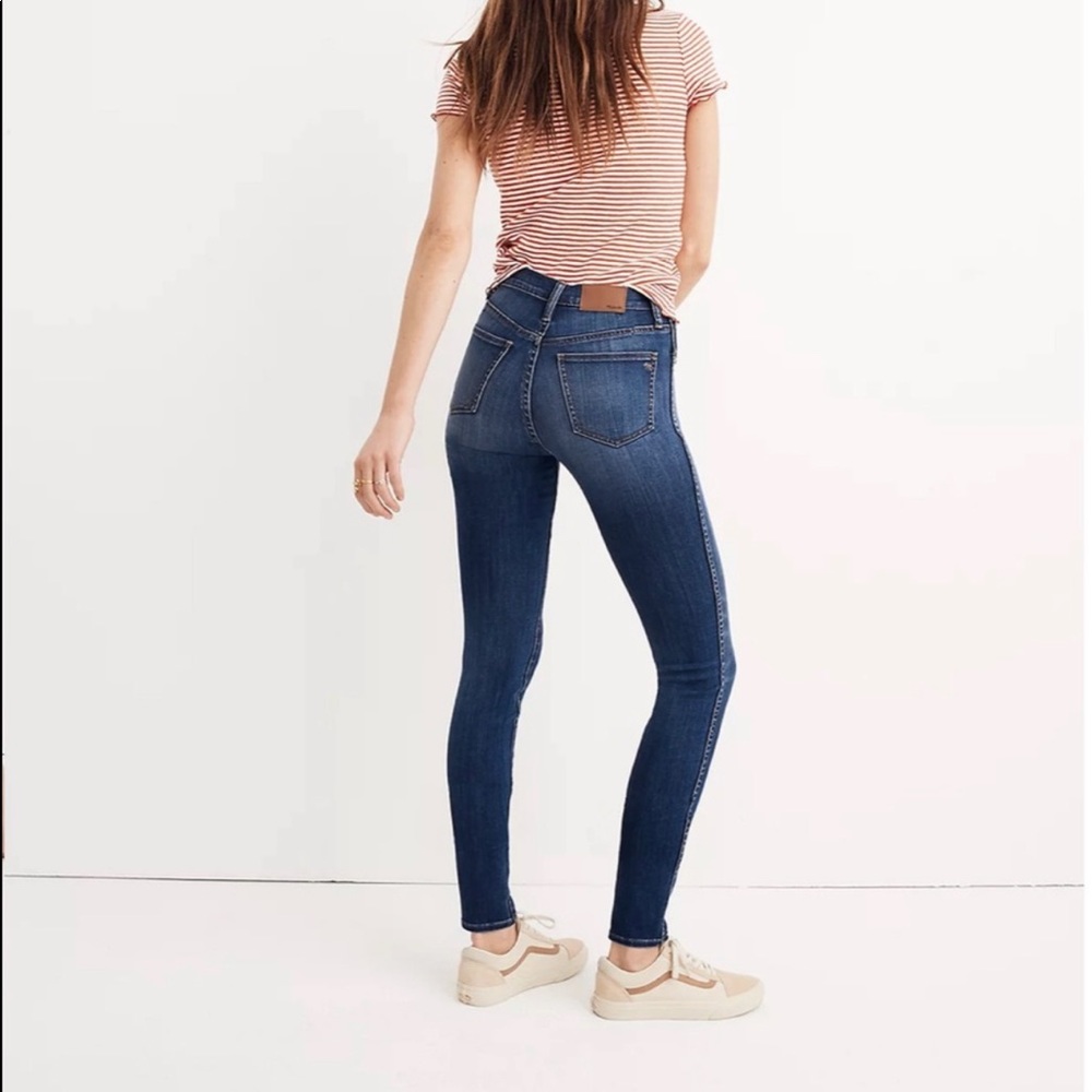 Madewell 10" High-Rise Skinny Jeans Size 25 Color:  Danny